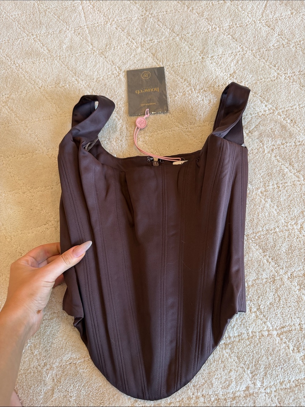 House of CB Brown Corset